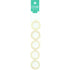 Donut Shape Raw Wooden Strung Beads
